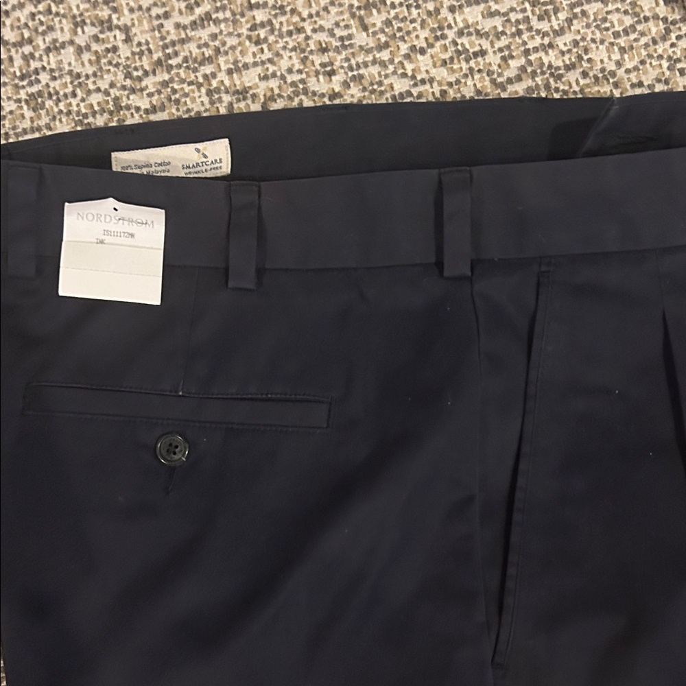 Nordstrom Classic Navy Trousers